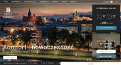 Desktop Screenshot of conradhotel.pl